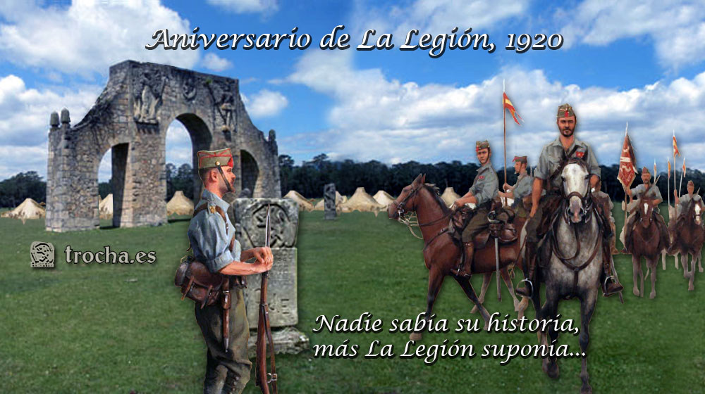 La Legión Española. Origen y fundación.