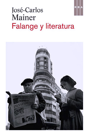 Falange y literatura, portada 1x